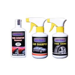 Indopower Ff672 250ml Tyre Shiner Gun, 100g Scratch Remover &a; 250ml Car Shampoo Gun Kit, AHh674-image-83