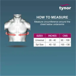 Tynor Neoprene Shoulder Support, Size: Special image 4