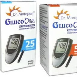 Dr. Morepen 25+50 Test strips 75 Glucometer Strips-image-16