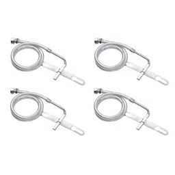 Zesta Stainless Steel Silver Multi Toilet Jet Spray with 1m PVC Hose (Pack of 4)-picture-6
