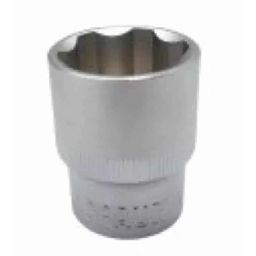 Baum 1/2 inch Chrome Vanadium Steel Drive Hex Socket, Art-237, Size: 24 mm-picture-19