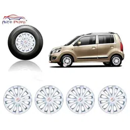 Auto Pearl 4 Pcs 14 inch Wheel Cover Set for Maruti Suzuki Wagon R VXI-picture-23