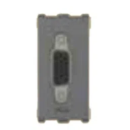 Anchor Roma Urban 1 Module Graphite Black Projector Socket, 66716GB (Pack of 10)-picture-25