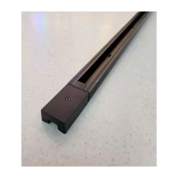 LumoGen 1m PVC Black Rectangular Track Light Channel (Pack of 4) image 2