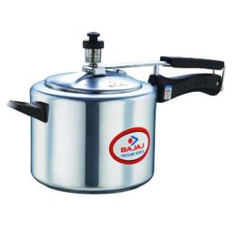 Bajaj 5 Litre PCX 45 Silver Pressure Cooker (Pack of 2)-picture-47