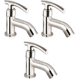 Prestige C-2 Brass Chrome Finish Long Body Pillar Cock (Pack of 3)-image-61