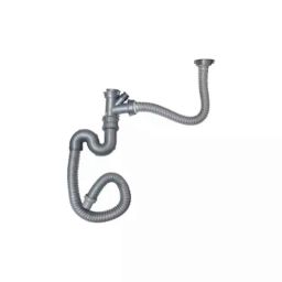 Cera Stainless Steel 304 Outlet Connection Pipe for Double Bowl Sink, B4811501-picture-3