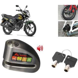 Auto Pearl Steel Black Anti-Theft Alarm Disc Brake Lock for Saluto, Lock_831-picture-4