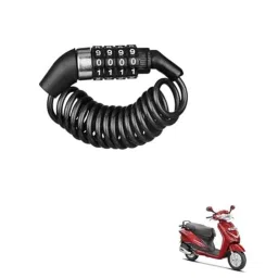 Kozdiko Plastic Black Resettable Password Multi-Use Cable Lock for Hero Duet-picture-49