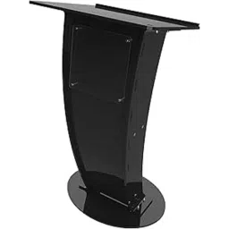 Classic Concepts 24x20 inch Black Acrylic Podium Stand for Conference &a; Seminar, CCP055-picture-45