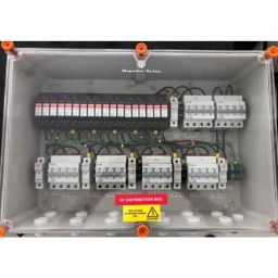 daystar solar Daystar 6 in 6 Out 1000V Solar DC Distribution Box with 16A/4P DC MCB, DC SPD &a; 15A DC Fuse (Pack of 4) image 2