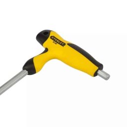 B K Jagan &a; Co 8mm Yellow &a; Silver 2 Way Metric Hex T Alley Key-picture-47
