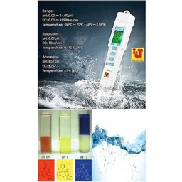 Lab Junction Digital EC pH &a; Temperature Tester, LJ-7202 image 2