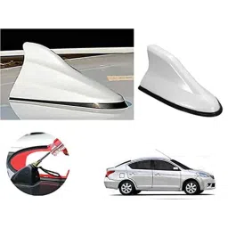 Auto Pearl ABS White Universal Replacement Shark Fin Car Roof Antenna For Nissan Sunny-image-63