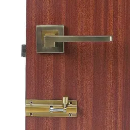Homexpert LB-306 Stainless Steel Antique Brass Finish Heavy Duty Mortise Door Lock Set with Bolt Latch &a; Pull Handle-image-12