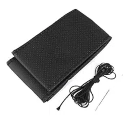 Kozdiko Leatherette Black Car Steering Wheel Cover for Tata Indica Vista-picture-42