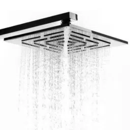 IRIS 10x10 inch Stainless Steel Chrome Finish Overhead Shower with 18 inch Arm-picture-14
