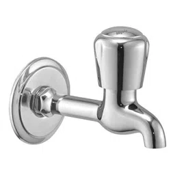 Mysis M-CA-07 Croma Brass Chrome Finish Long Body Bib Cock with Wall Flange-13