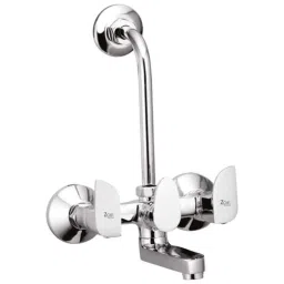 Zoie Olive Brass Silver Chrome Finish 2 in 1 Wall Mixer, Z21020-picture-45