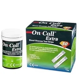 On Call Extra 50 Pcs Blood Glucose Test Strip-41