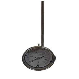 Japsin Instrumentation 0-600 deg C Temperature Gauge, Connection: 1/2 inch, JI-BMT-7-37