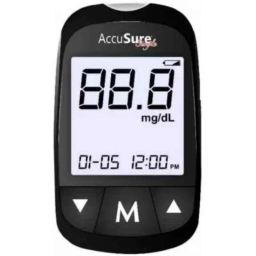Accusure Simple Blood Glucose Monitor with 25 Strips-9