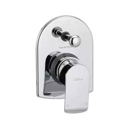 Cera Chromo Metal Single Lever Wall Mount High Flow Concealed Diverter Exposed Part, F1019721-image-95