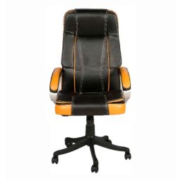 Woodbonds Mali Leatherette Tan &a; Black High Back Executive Office Chair with Tilt Locking, COMFR-400007-TBK-image-91