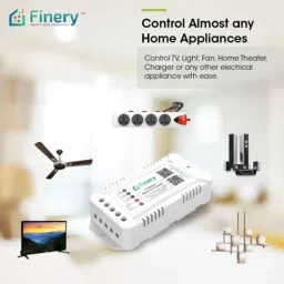 Finery 10A 3 Channel Wi-Fi Smart Switch with Energy Monitoring image 2