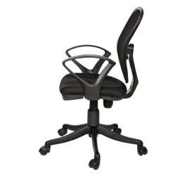 Regent Safire Net &a; Metal Black Chair with XW Handle (Pack of 2) image 3