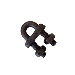 B K Jagan &a; Co 32mm Galvanized Iron Wire Rope U-Bolts Clamp-image-25