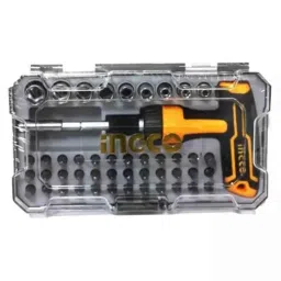 Ingco HKSDB0478 CrV Yellow Screwdriver Set-30