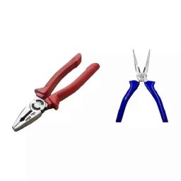 Sky Blue 2 Pcs 7.8 inch Lineman Plier Combo, SBE_PLIER_COMBO_MOD_00495-picture-9