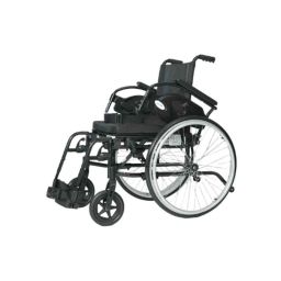 Forza Freedom-5000 125kg 20 inch Steel Light Weight Foldable Wheelchair with PU Castor Wheels-picture-20