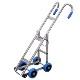 Suwas 24x40x110cm Steel Nitrogen Gas Cylinder Handling Trolley, SU-NT-003-43