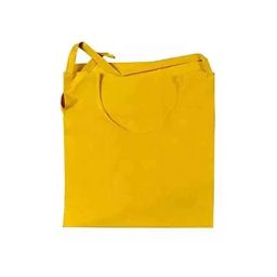 Brala PVC Yellow Waterproof &a; Dustproof Apron, Size: Free (Pack of 24)-image-75