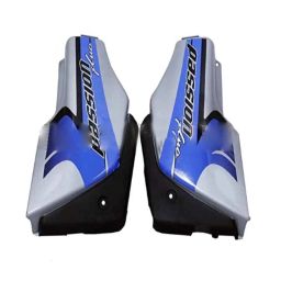 Krayons ABS Silver &a; Blue Side Panel Set for Hero Passion Plus, F549-picture-23
