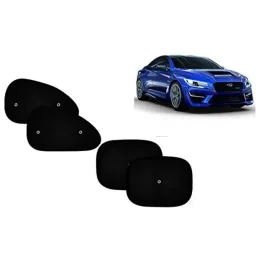 Auto Pearl 4 Pcs PVC &a; Mesh Black Window Side Sun Shade Set for Subaru WRX, Curtain_Chipkoo_4_WRX-picture-0