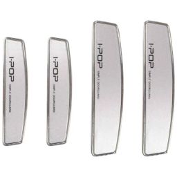Riderscart I-POP 4 Pcs White Car Door Guard Bumper Protector Set with 3M Sticker-26