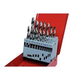 Jon Bhandari Tools 19 Pcs Steel Straight Shank Jobber HSS Drill Bit Set-9