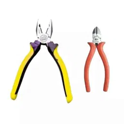 Sky Blue 2 Pcs 8 inch Multicolour 2 Cutting Wire False Piece Lineman Plier Combo, SBE316-picture-24