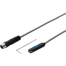 Festo SME-8-S-LED-24 Reed Contact for Drives with T-slot &a; M8 Plug 24V Proximity Magnet Sensor, 150857, Cable Length: 0.3 m-picture-2