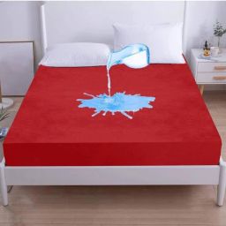 0 TC Polycotton King Solid Flat Bedsheet-image-45