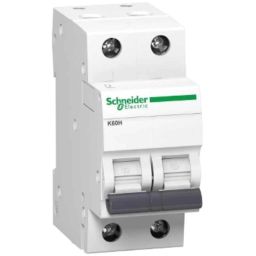 Schneider Electric Acti9 K60H 4A C-Curve Double Pole MCB, A9KF71204BQ, Breaking Capacity: 10 kA (Pack of 6)-45