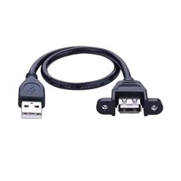Mak World 0.5m USB 2.0 Black Type A Male to Type A Female Extension Cable-8