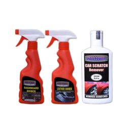 Indopower Ff814 250ml Leather Shiner Spray, 250ml Dashboard Shiner Spray &a; 200g Scratch Remover Kit, AHh816-image-96