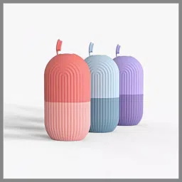 Silicone Ice Roller | Reusable Ice Mold for Face Massage, Skin Glow | Multicolor Silicone Ice Ball Tray-21