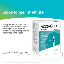 Accu-chek Instant S Glucometer with 10 Strips image 4