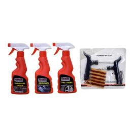 Indopower Ff630 250ml Leather Shiner Spray, 250ml Dashboard Shiner Spray, 250ml Tyre Shiner Spray &a; Tubelass Smart Panchar Kit, AHh632-image-58