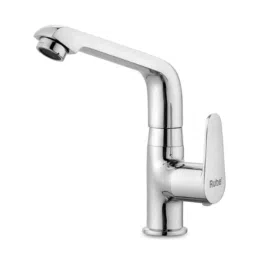 Ruhe Eclipse Brass Chrome Finish Swan Neck Faucet with 7 inch Round Swivel Spout, 11-0613-picture-10